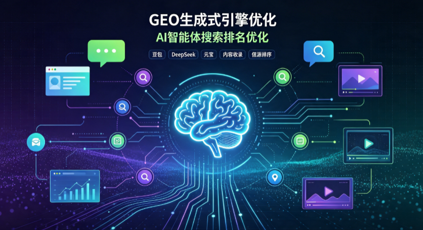 阎良区GEO 浪潮来袭：生成式引擎优化崛起，创作者争抢豆包、DeepSeek、元宝智能体流量入口