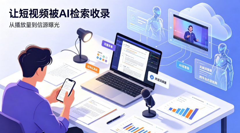 阎良区短视频创作者新必修课：吃透 GEO 优化，让抖音内容被豆包、DeepSeek、元宝智能体收录